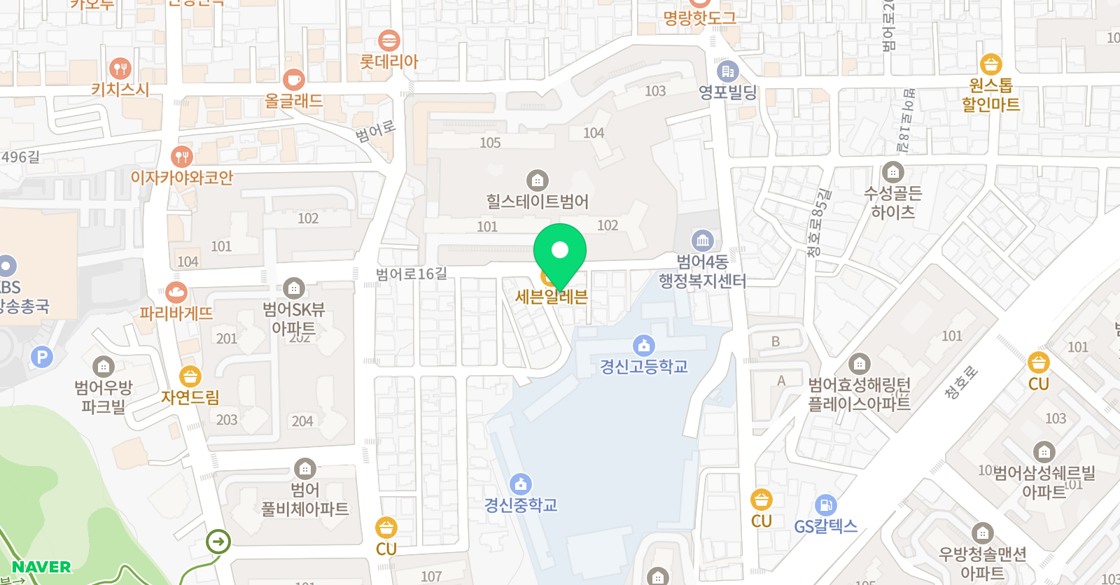 매씨지 수학학원 위치