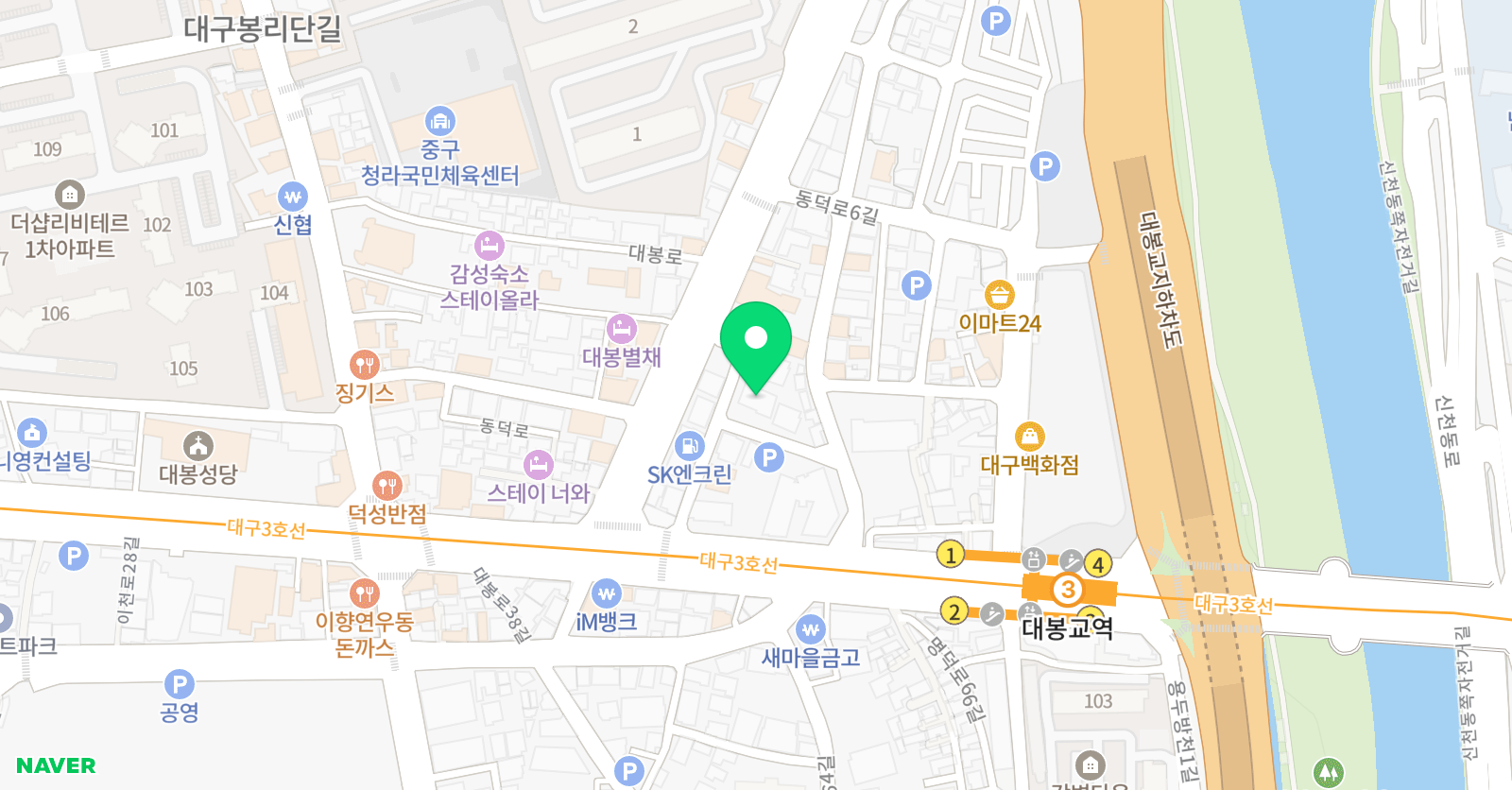 브레인코칭아카데미 학원 위치