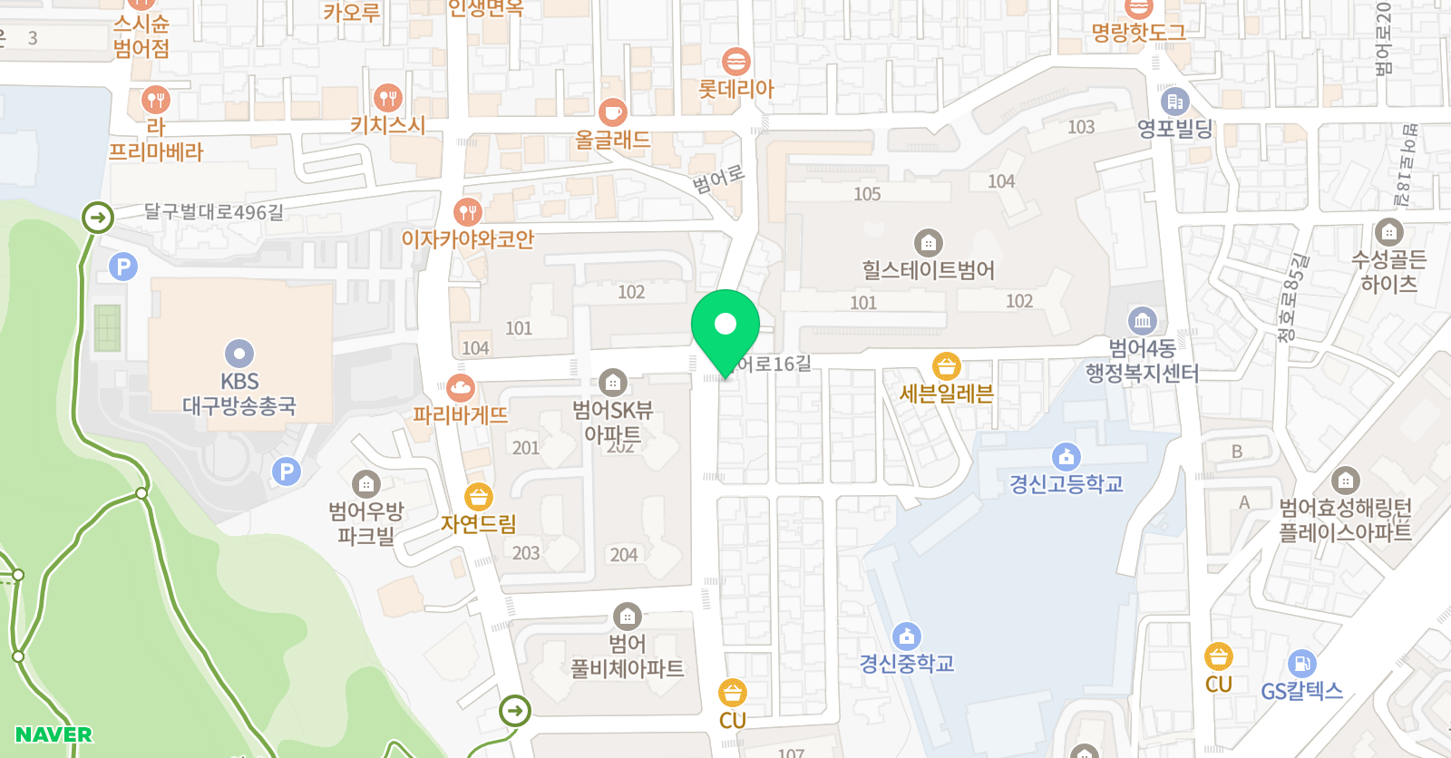 강남티제이영어 위치