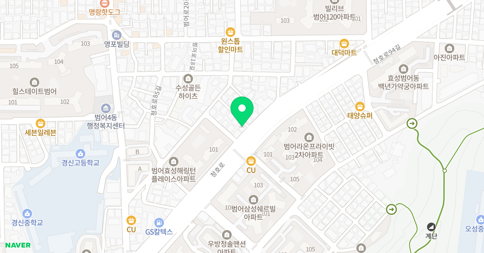 천 수학 위치