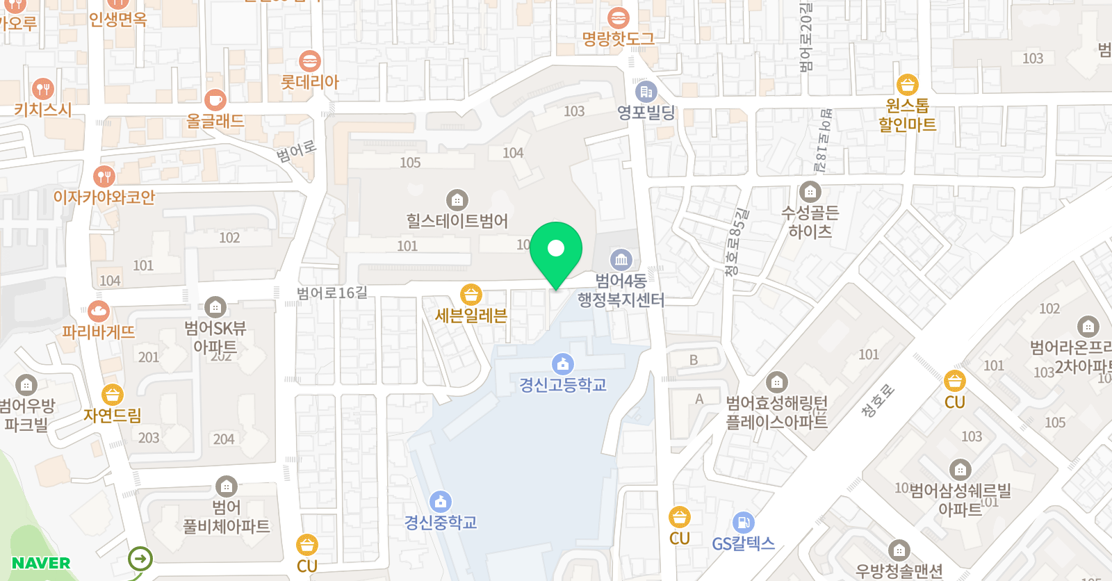 릴라ET 수학입시학원 위치
