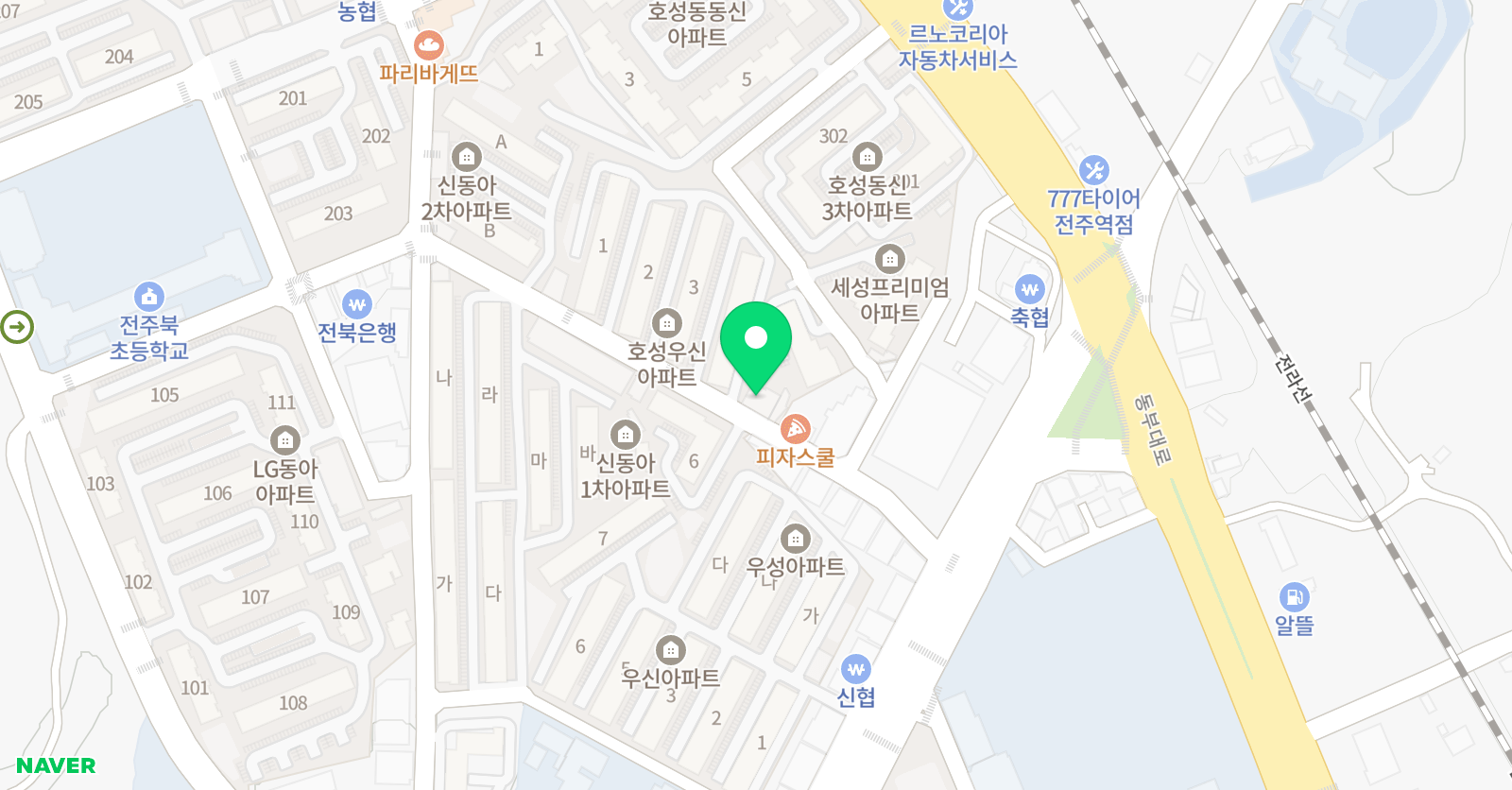 세린 학원 위치