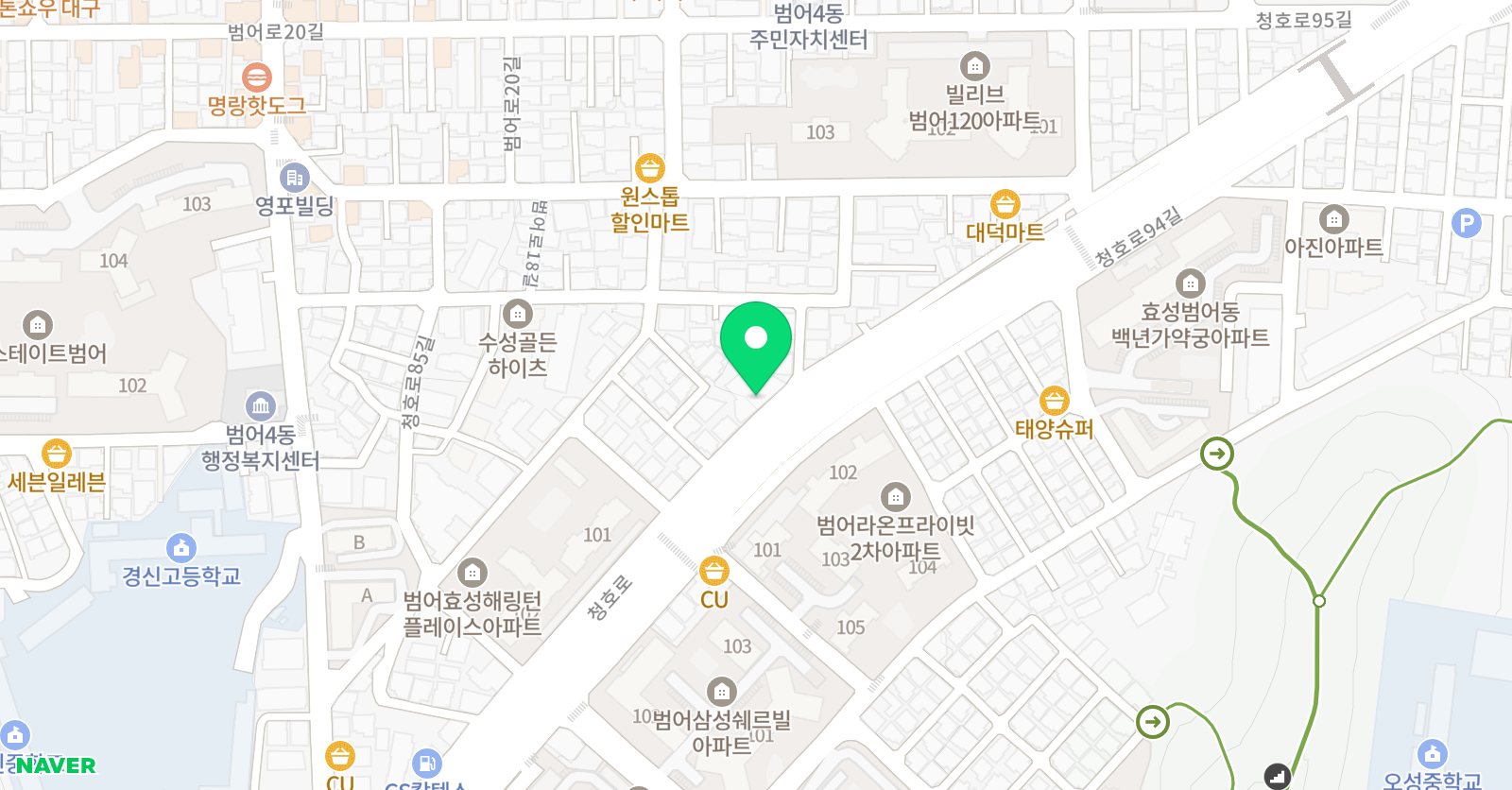 엘앤케이 수학 중등관 학원 위치