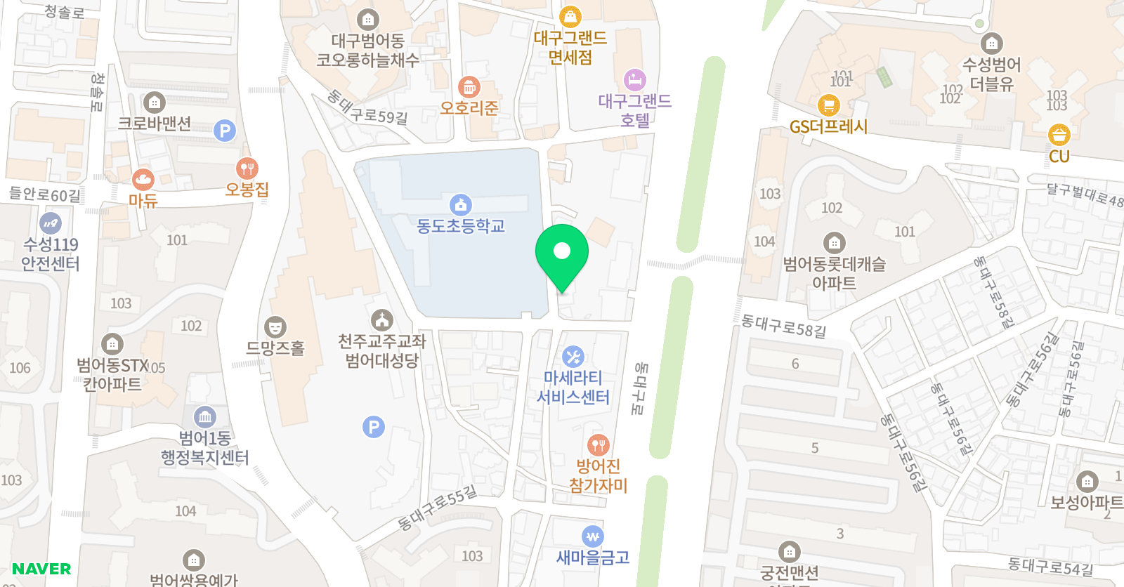 글로리아피아노 음악교습소 위치