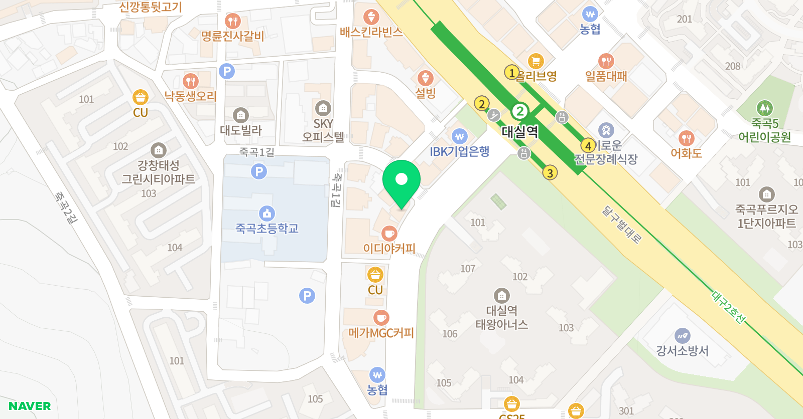 율 수학학원 위치