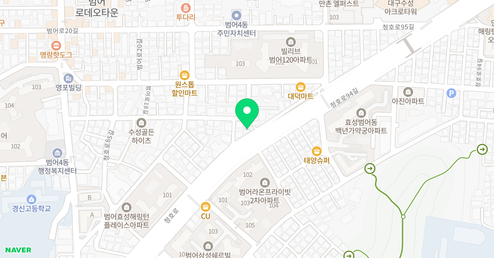 샤인 과학 위치