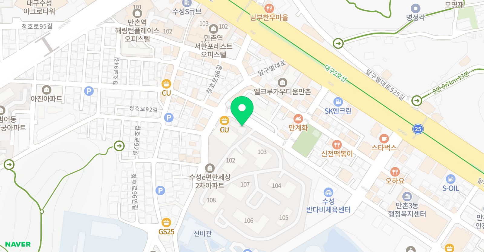 초이스 수학교습소 위치