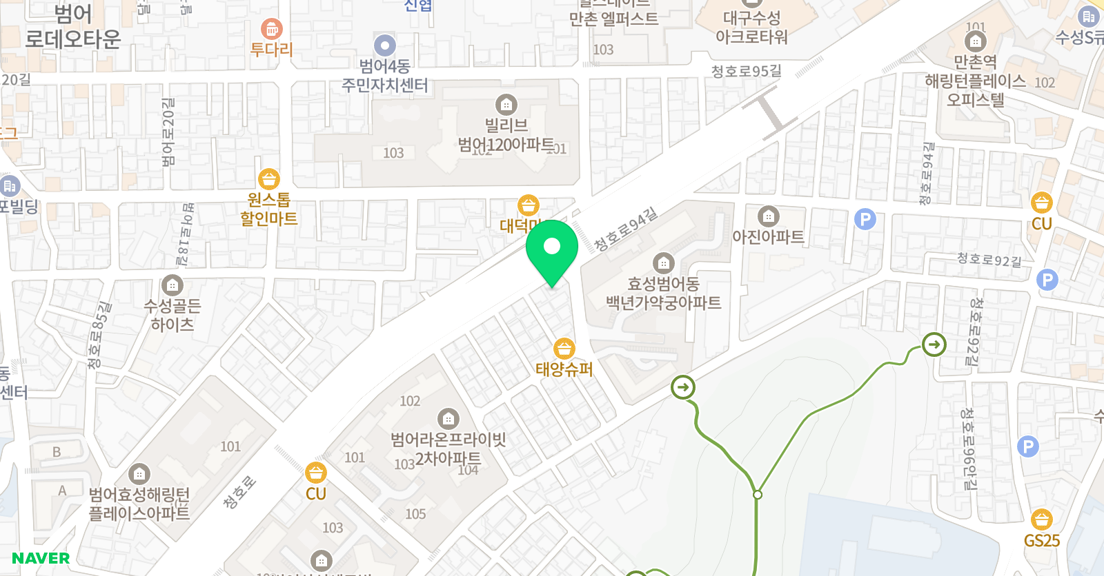 강적중 수학학원 위치