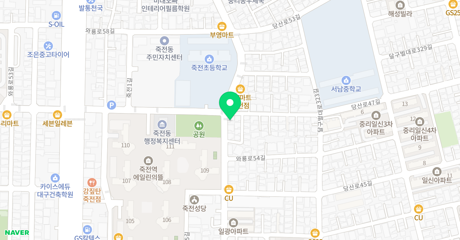 꽃뜨루 미술교습소 위치