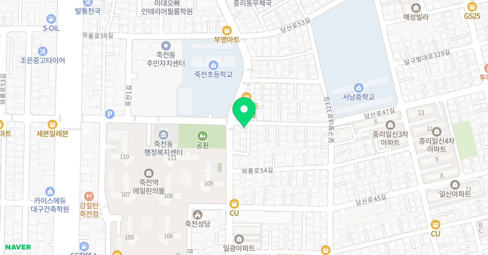 모든날 음악학원 위치