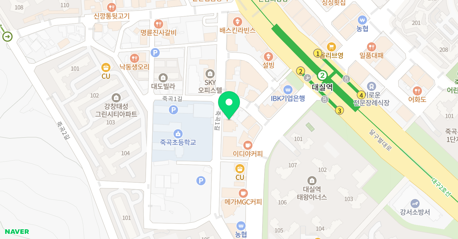 삼성 영어 다사리더스교실 위치