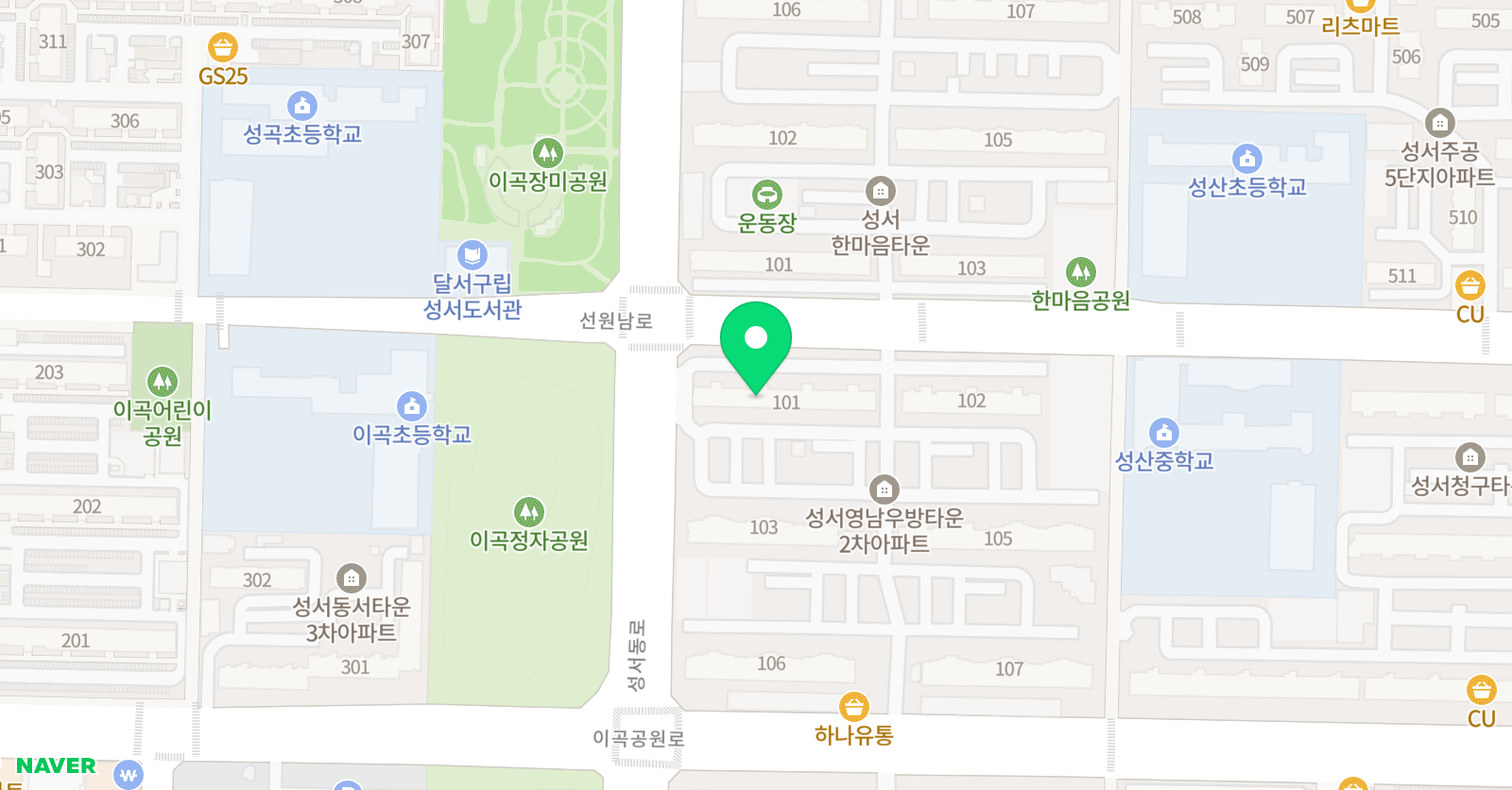 그림보따리 미술홈스쿨 위치