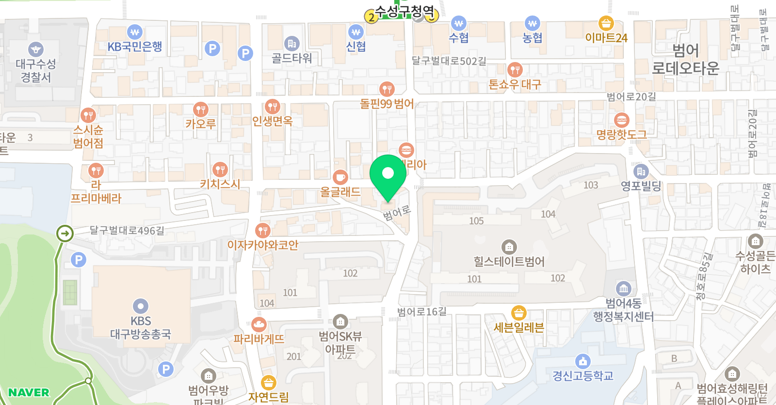 윤선의국어독서논술 학원 위치
