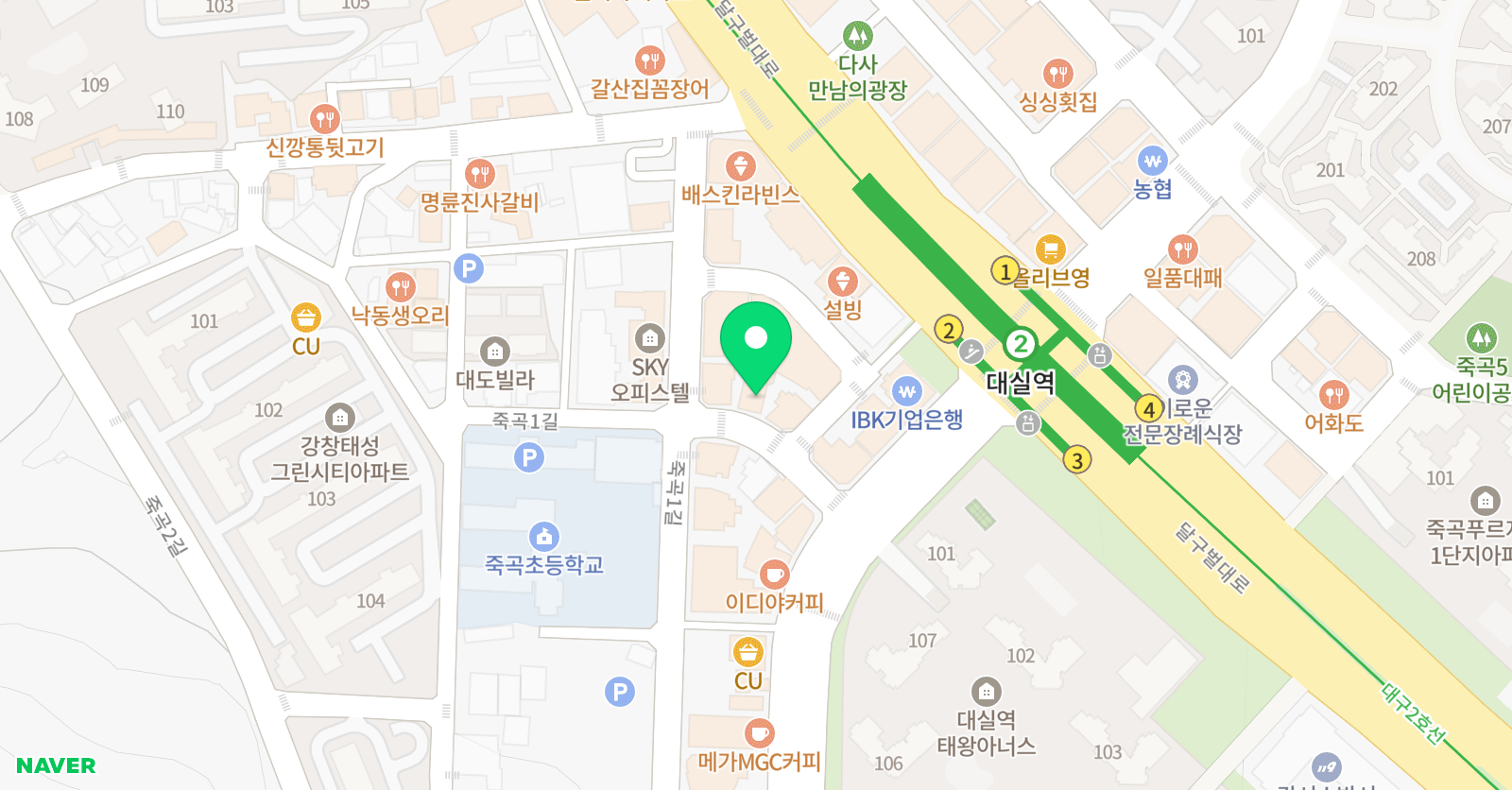 더블샾 음악학원 위치
