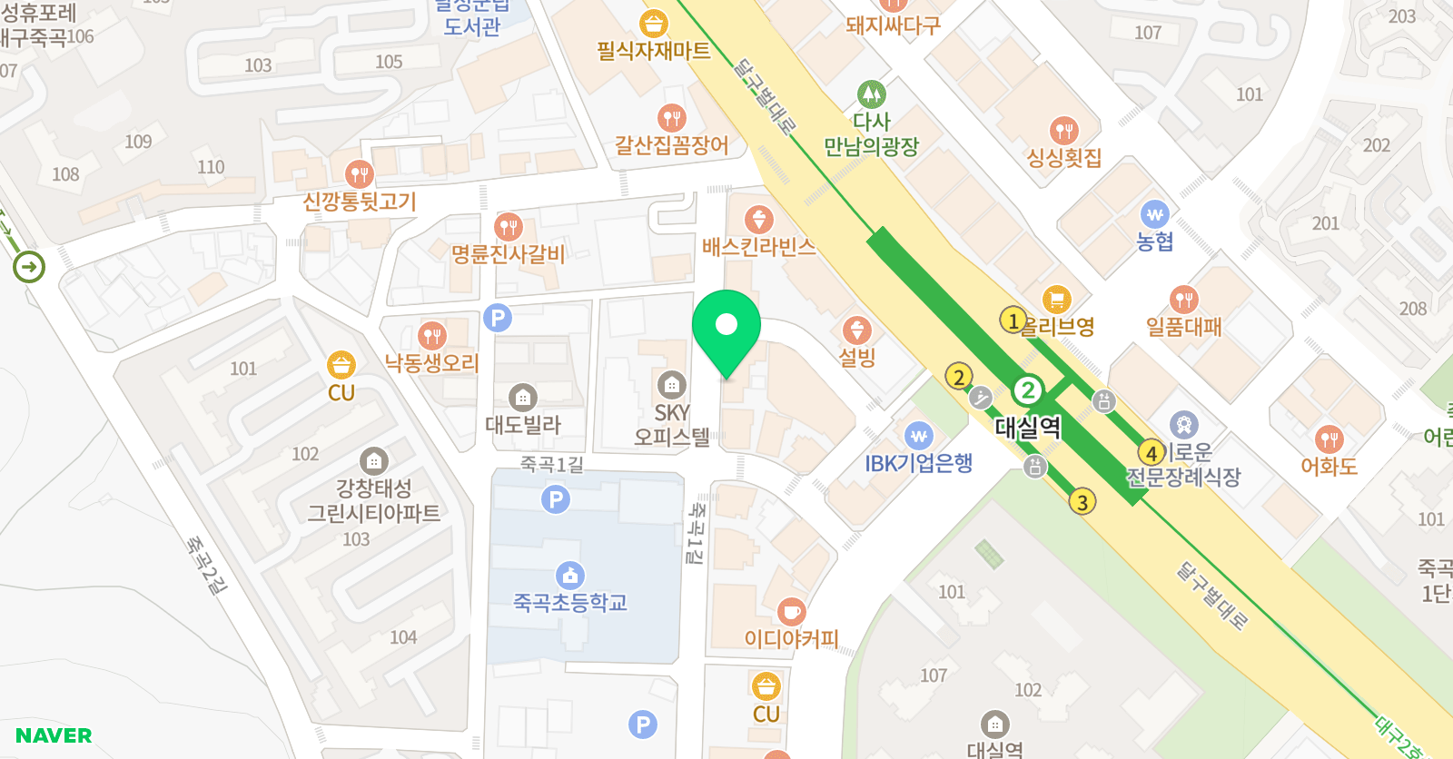 이루다 발레무용학원 위치
