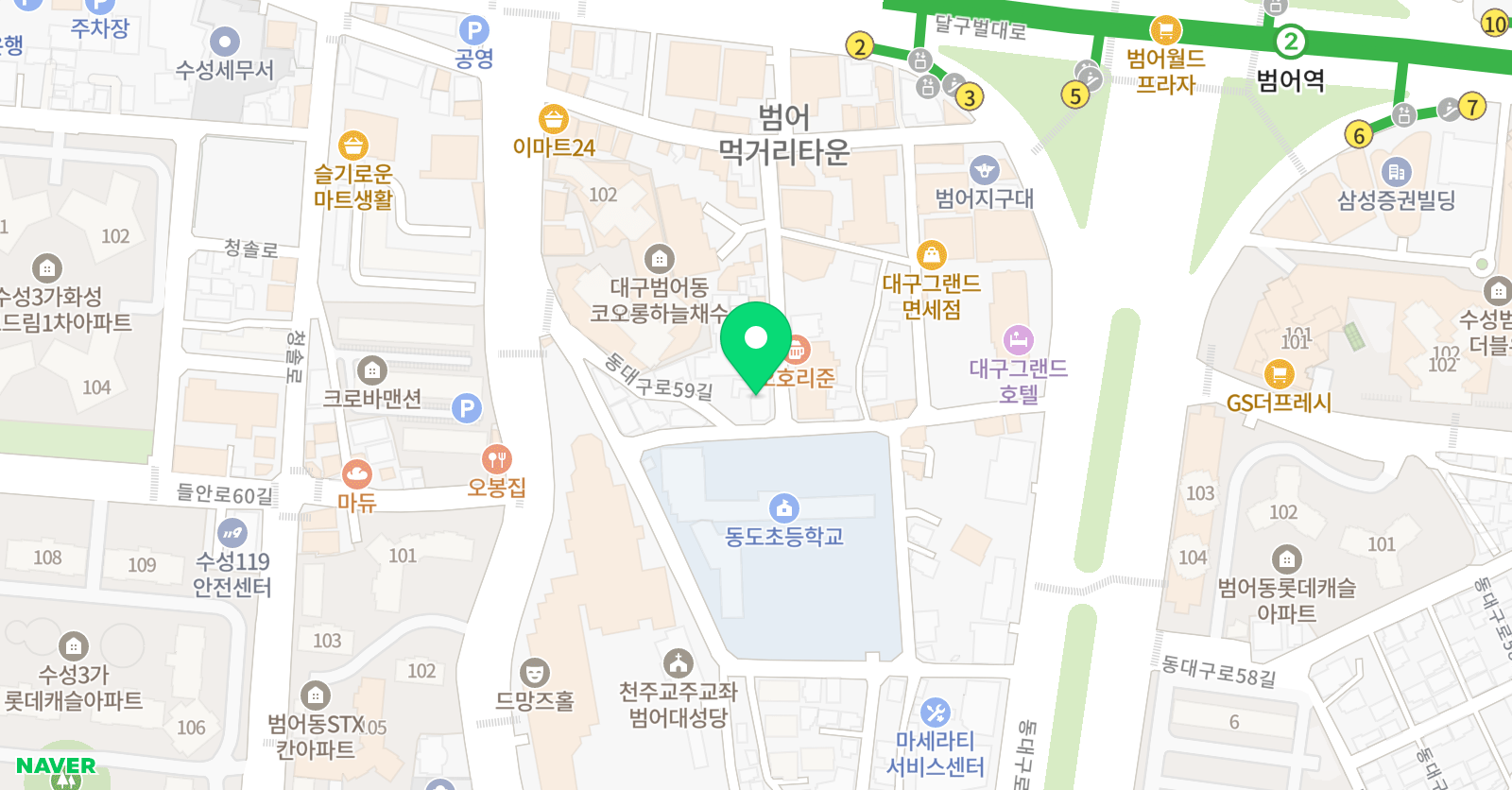 리엘 음악학원 위치