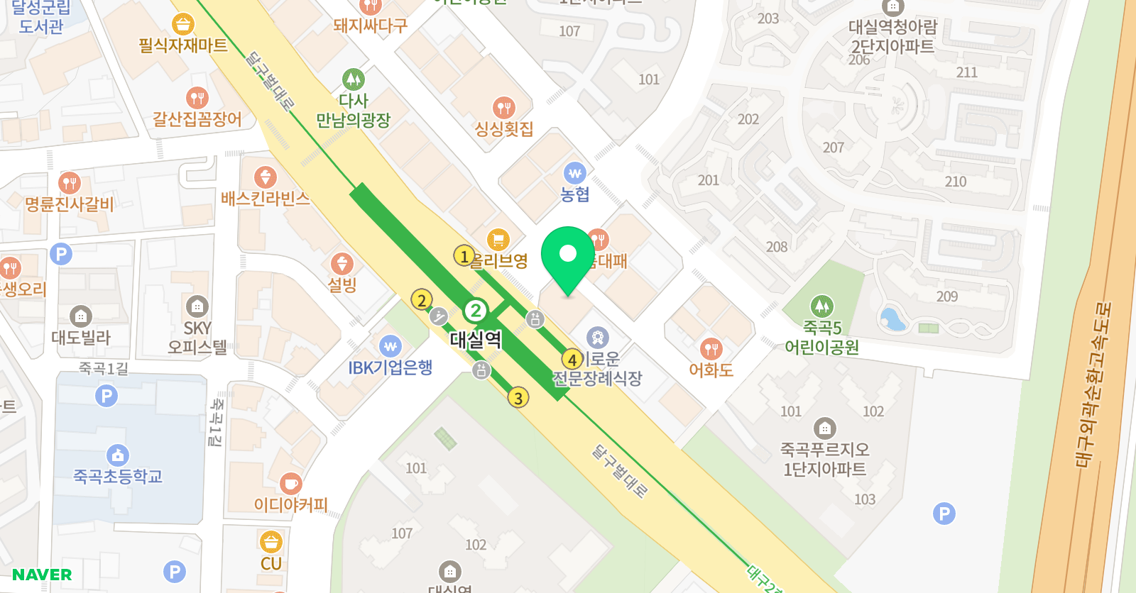 장앤김 영어학원 위치