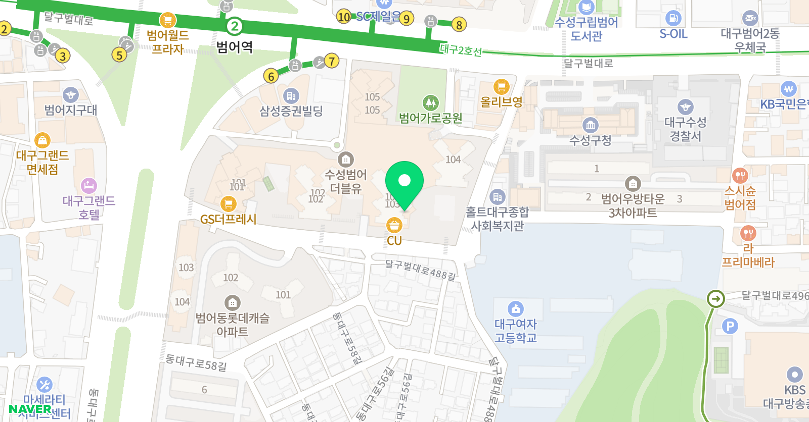 위즈아트 미술학원 위치