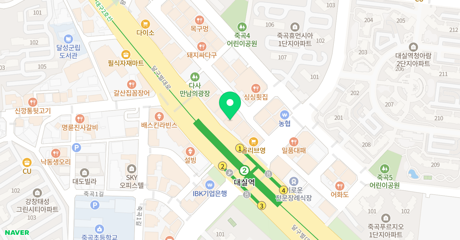 김미경 수학교습소 위치