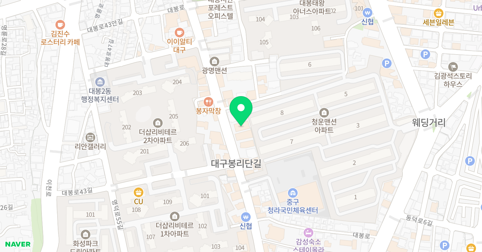 차차무용아카데미학원 위치