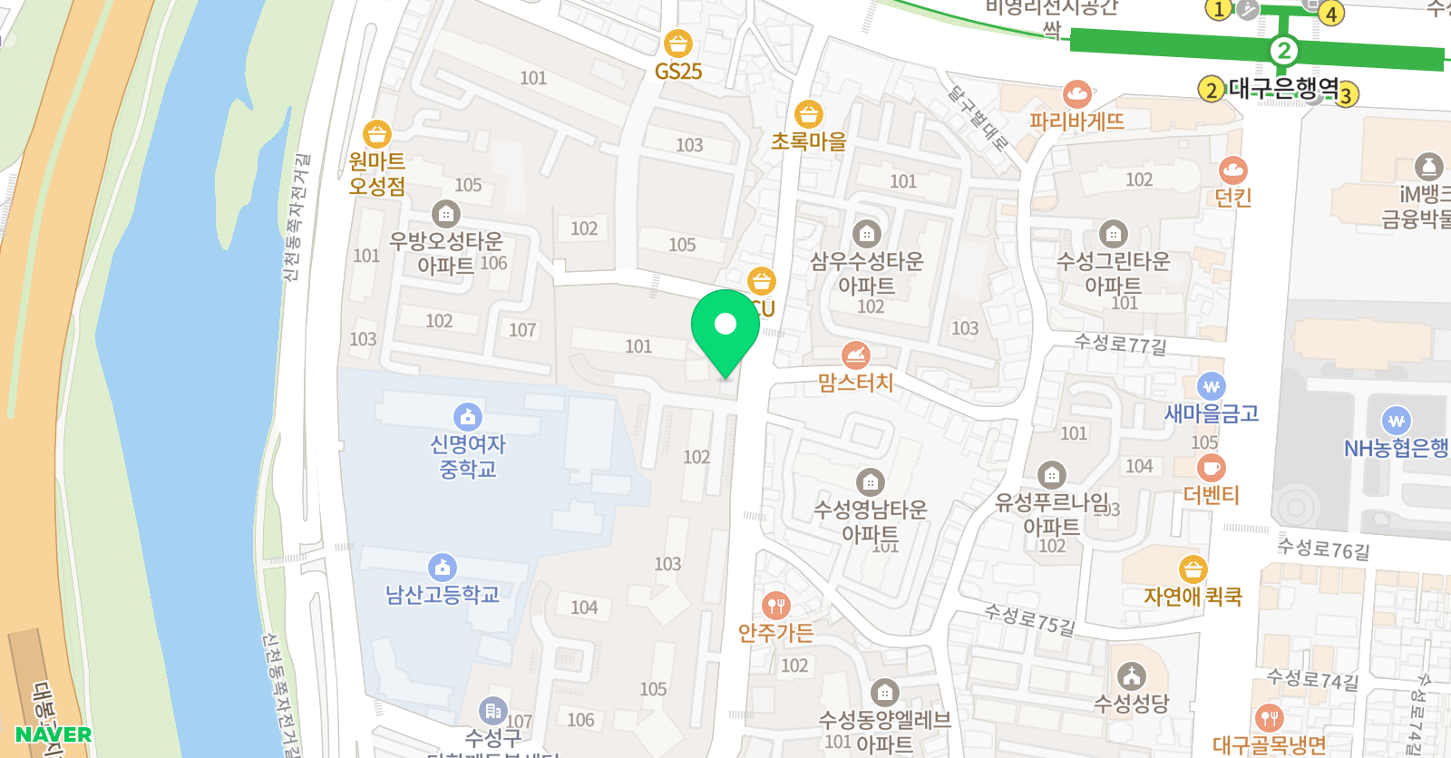 다옴 뮤직아카데미 위치