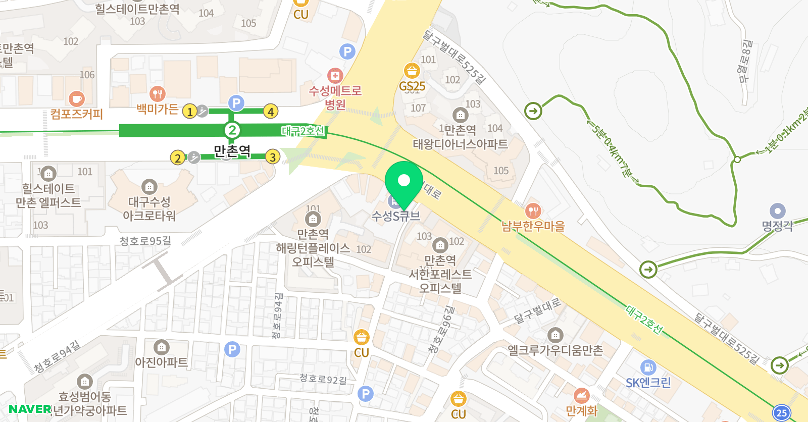 최선재 국어논술학원 위치