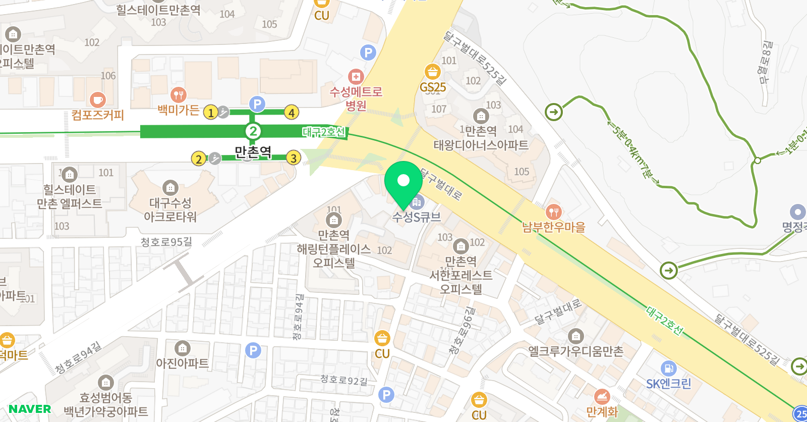 타이탄수학학원테스트 위치