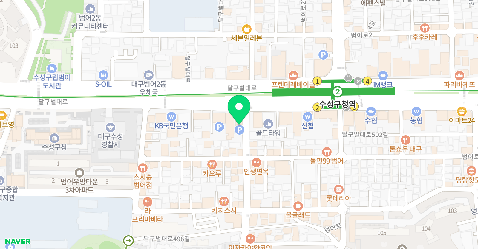 예성과학 수학학원 위치