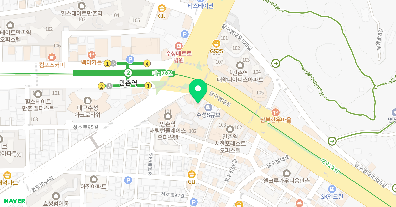 옳음 학원 위치