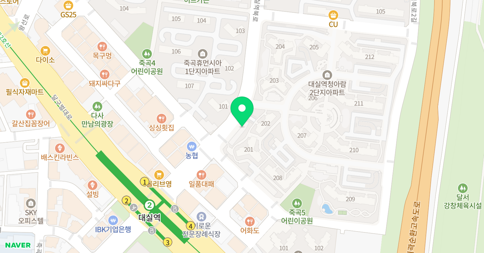 리움 음악학원 위치