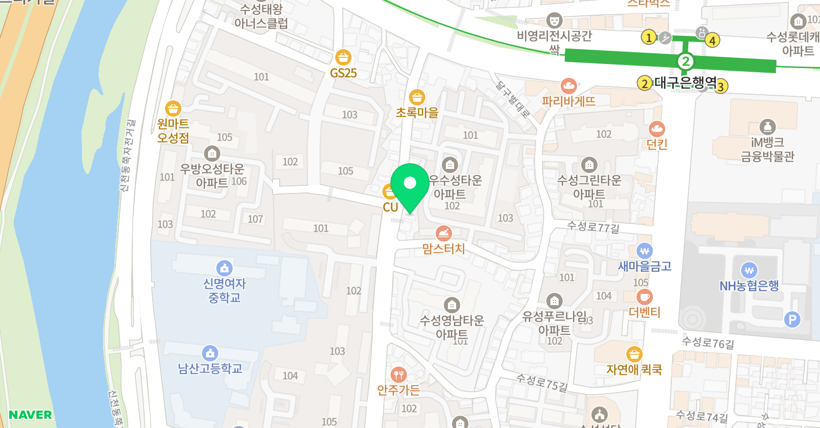 조교수 영어 위치