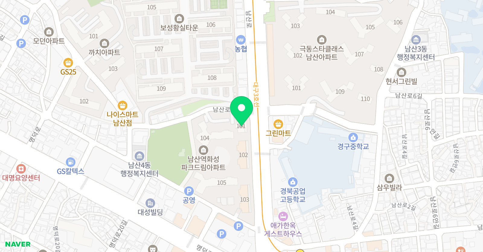 삼성 영어 위치
