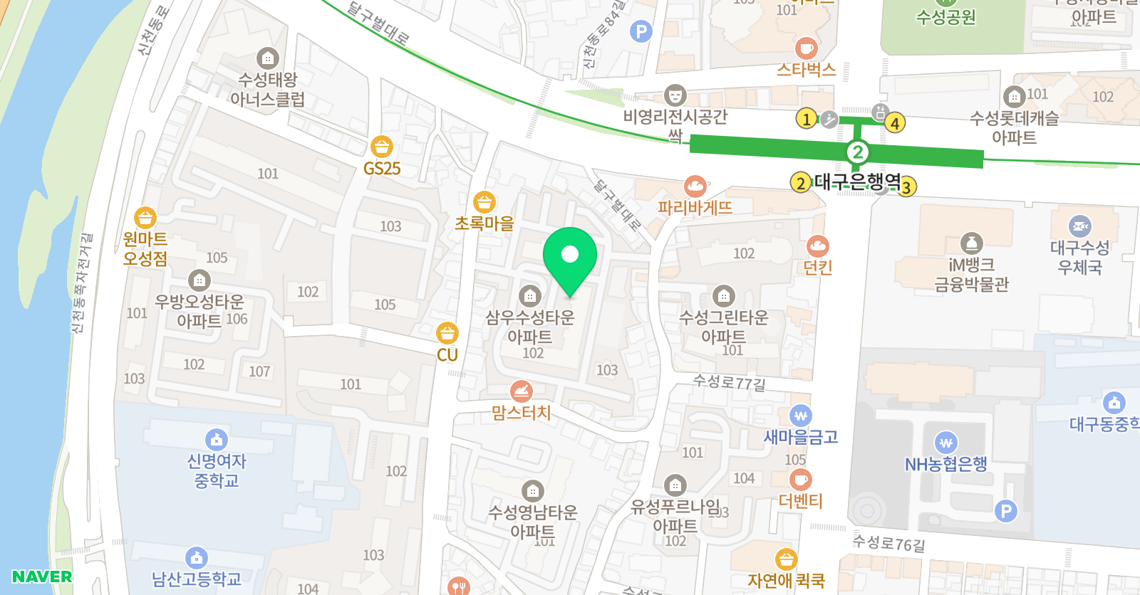 바하와 피카소 음악미술학원 위치