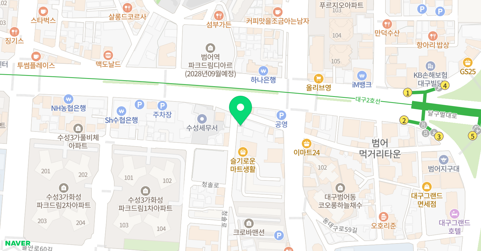 다온 국어 위치