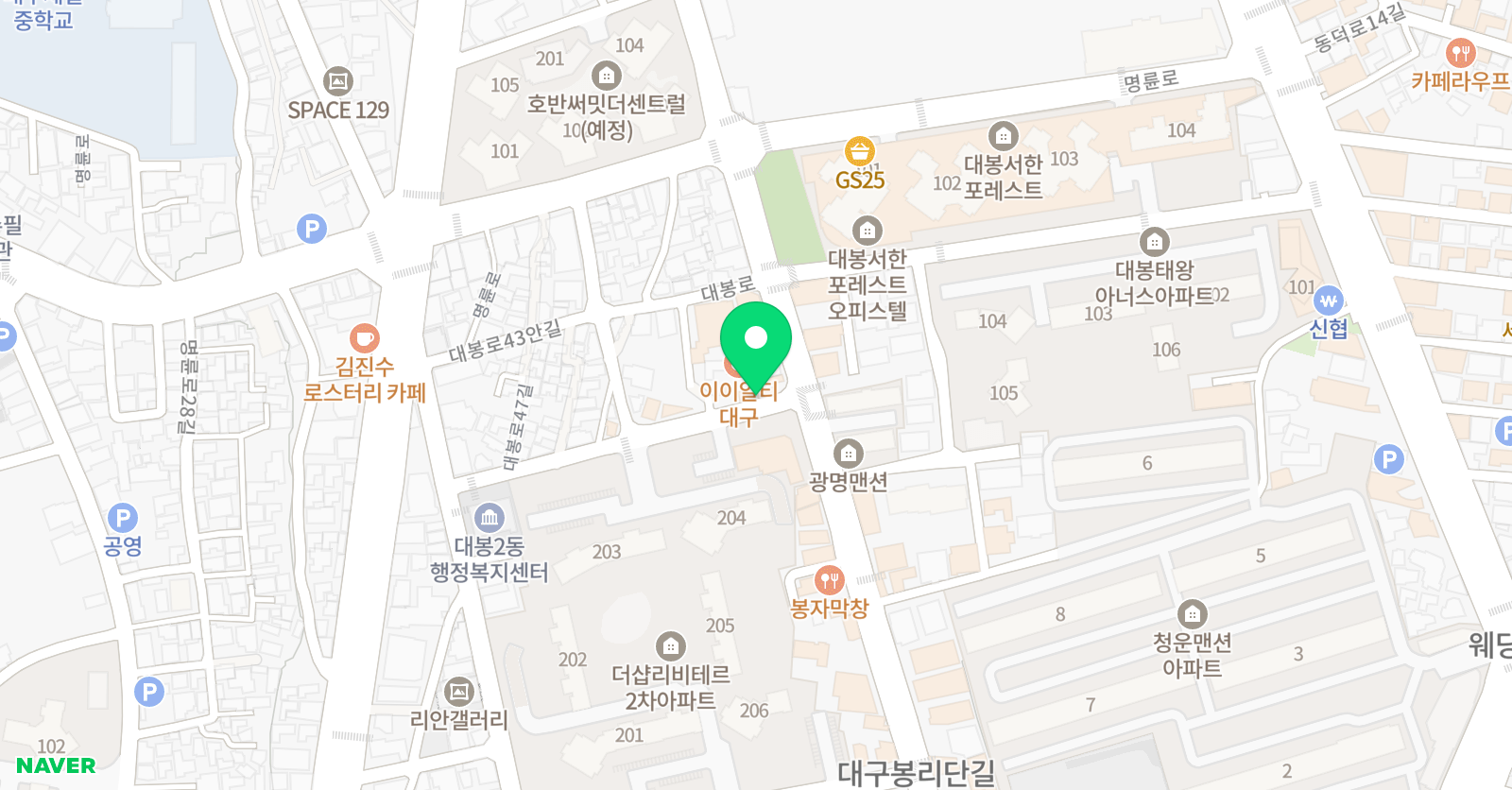 숨꿈드로잉 미술관 위치