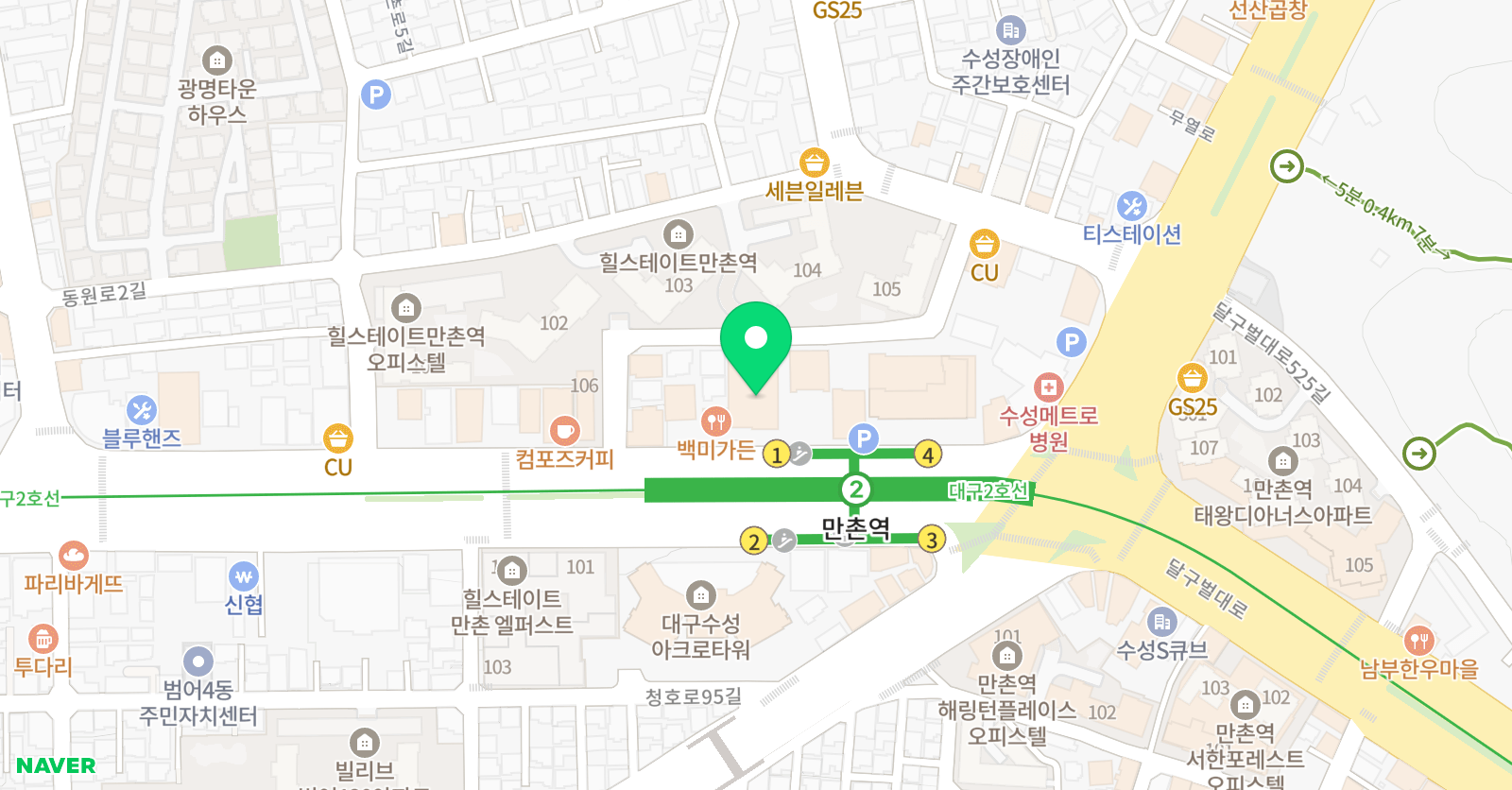 엠브레인 영재수학학원 위치