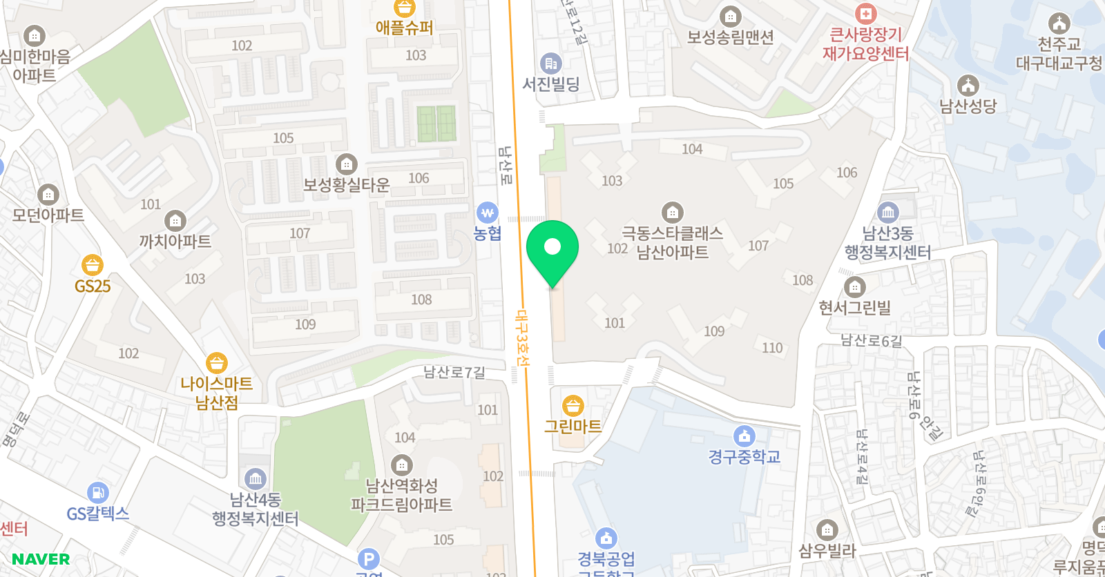 리드인 독서중심논술 남산1점 위치