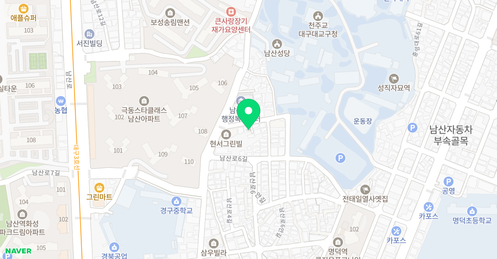 화가선생님 미술교습소 위치