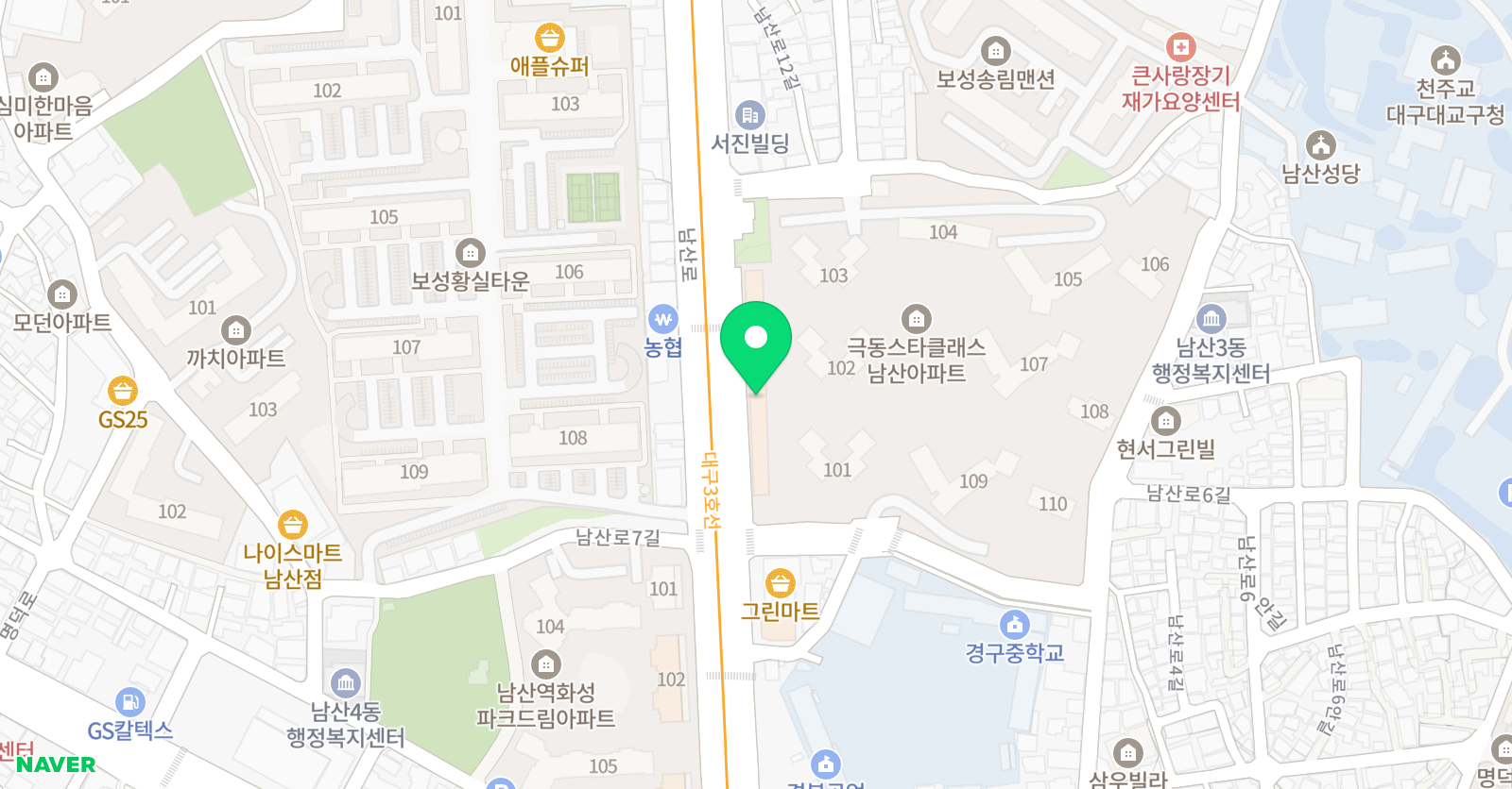 계성 태권도 위치