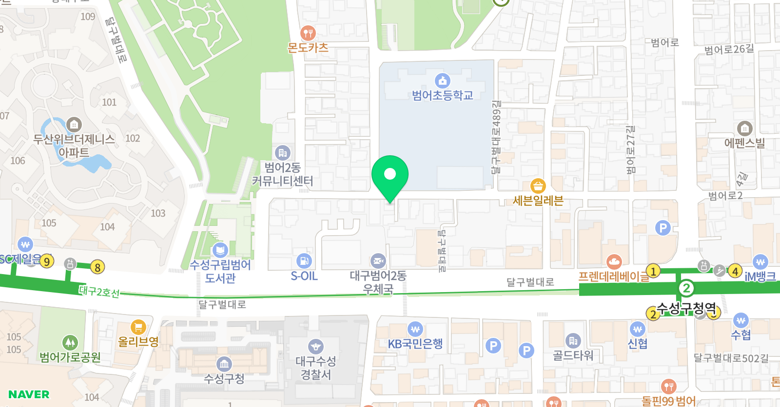 기탄 사고력교실 수성범어초점 위치