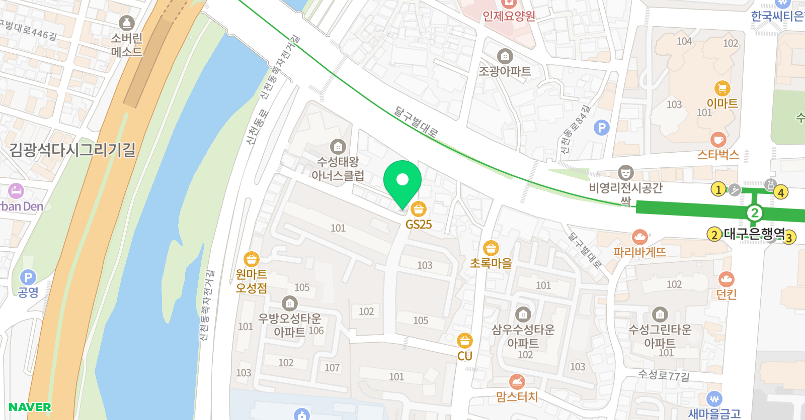 소울피아노 음악교습소 위치