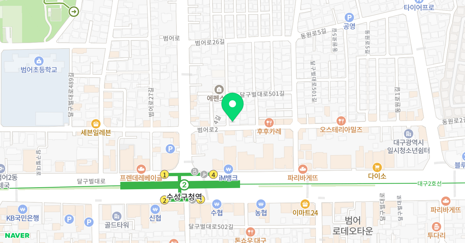 박하 수학박쌤 위치
