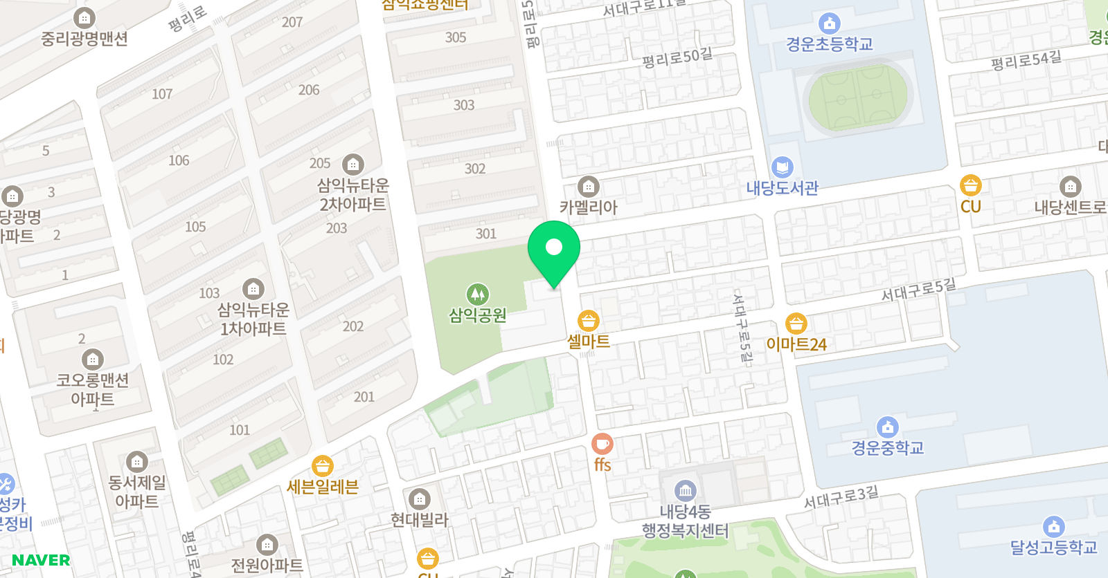 강일 태권도 위치
