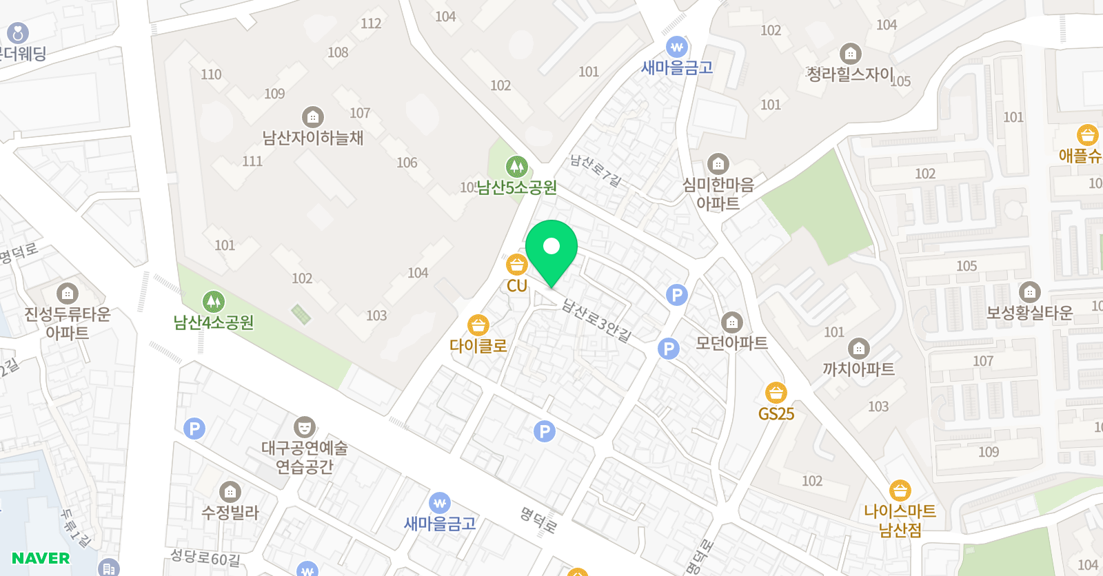 손샘 수학 위치