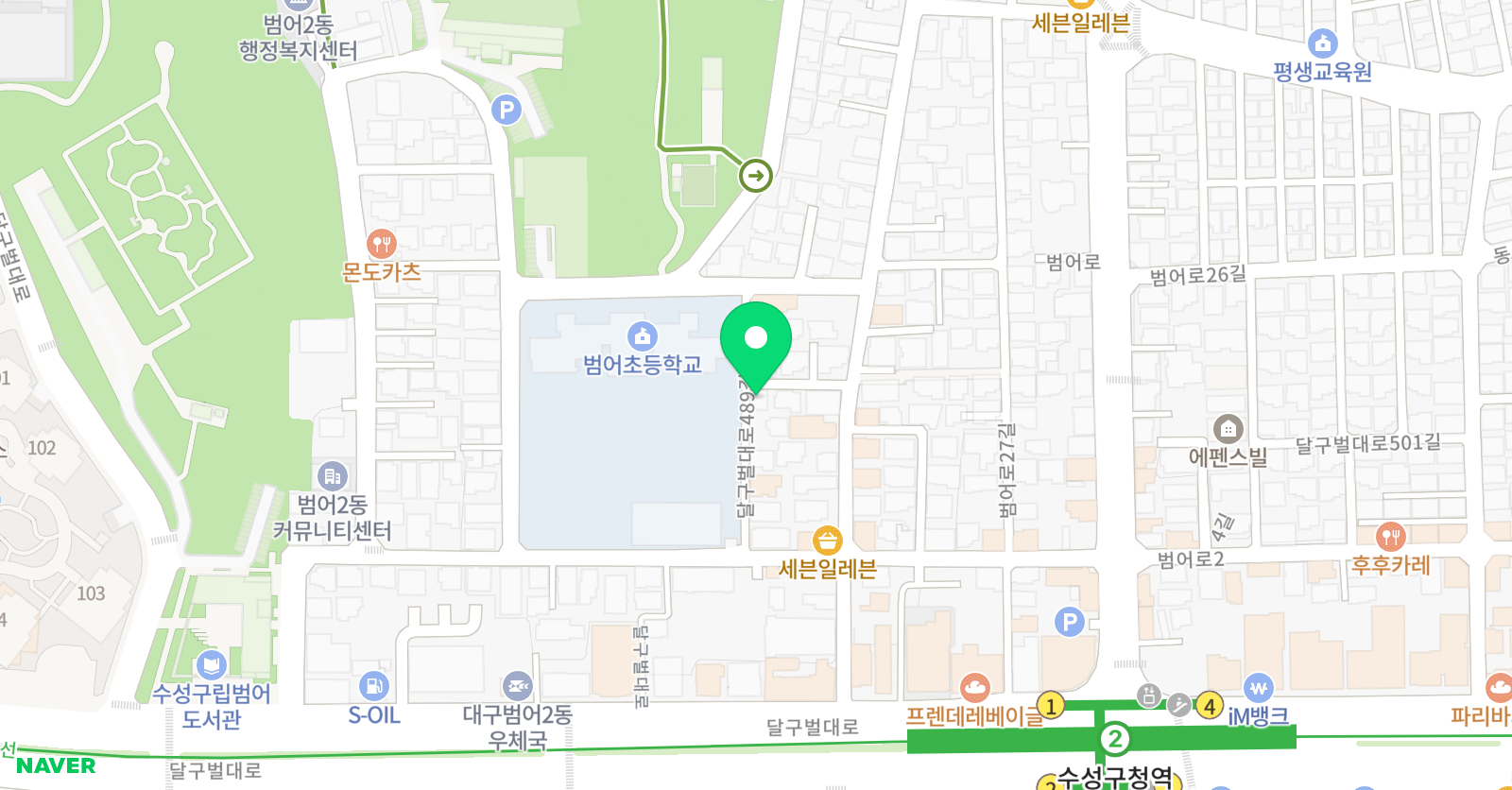 안단테 피아노교습소 위치