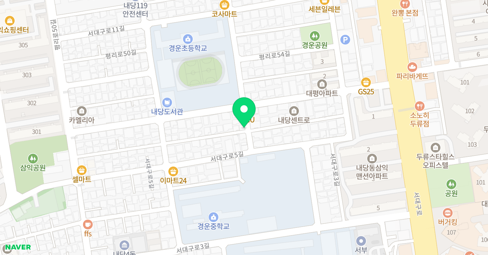 엠 수학교실 위치