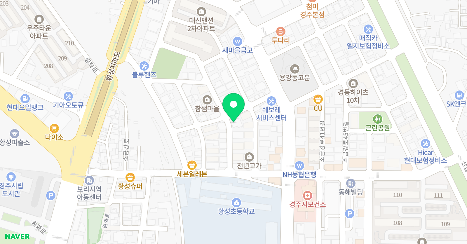 푸르넷 공부방 금영 공부방 위치