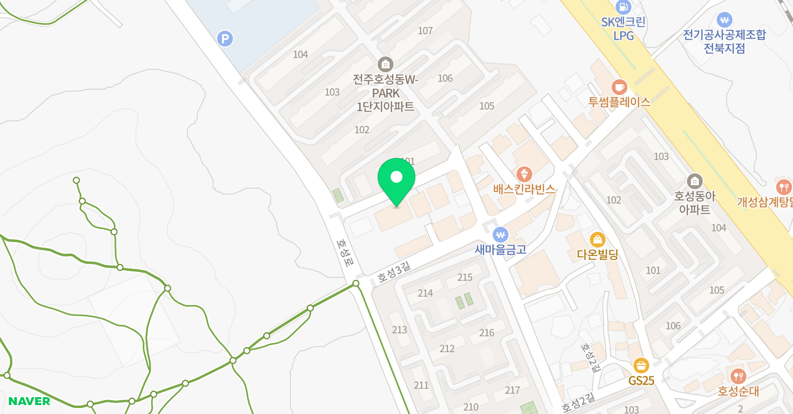 메가매스 수학전문학원 위치