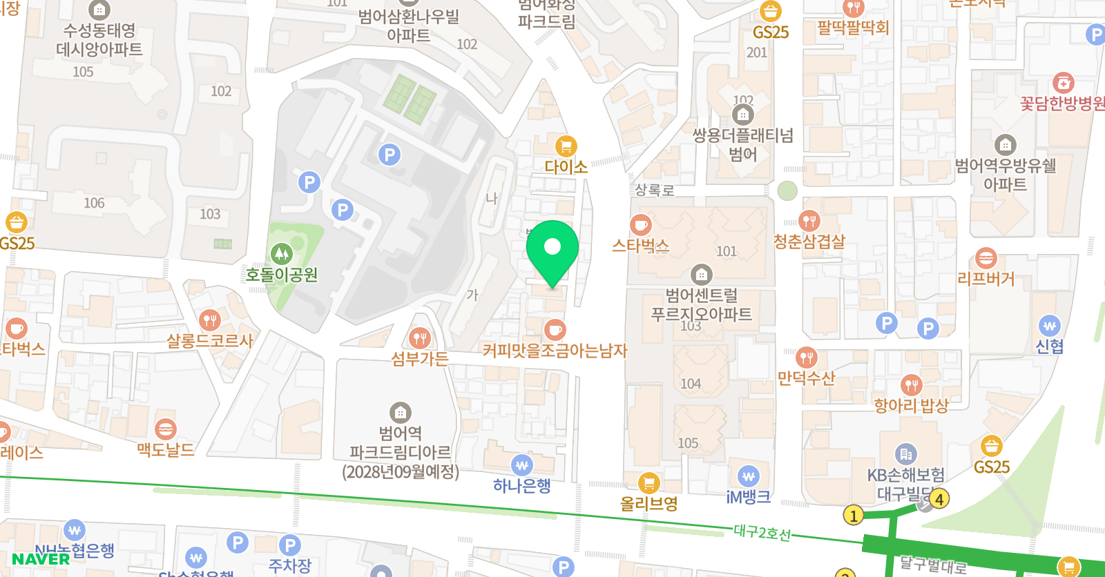 이미정 발레아카데미 학원 위치