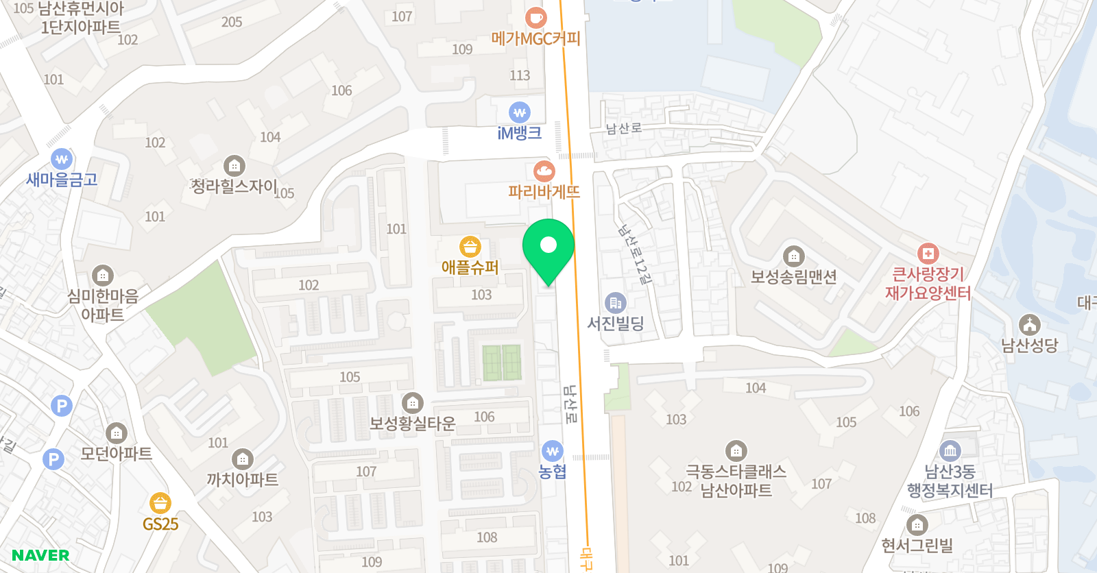쓴 수학교습소 위치